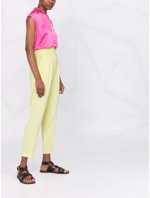 PINKO tapered cropped trousers