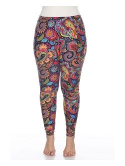 Plus Size Printed Leggings