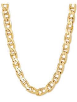 Macy's Mariner 22" Chain Necklace in 18k Gold-Plated Sterling Silver