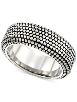 LEGACY for MEN by Simone I. Smith Ion-Plated Ring in Stainless Steel