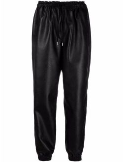 Kira faux leather trousers