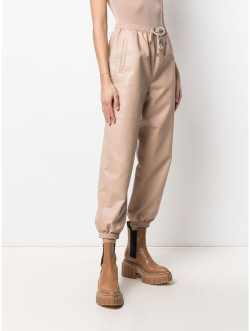 Stella McCartney Kira faux leather trousers