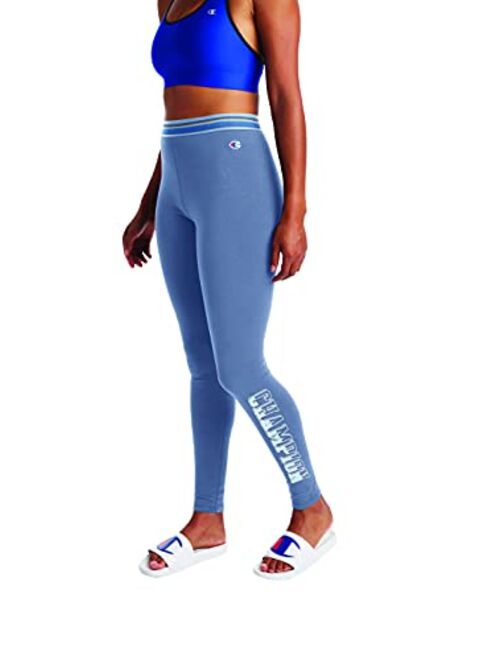 Champion Women's Authentic Tight, Script Print
