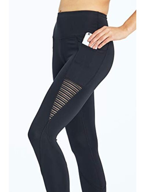 Bally Total Fitness Women's Kimmy High Rise Mid-Calf Legging