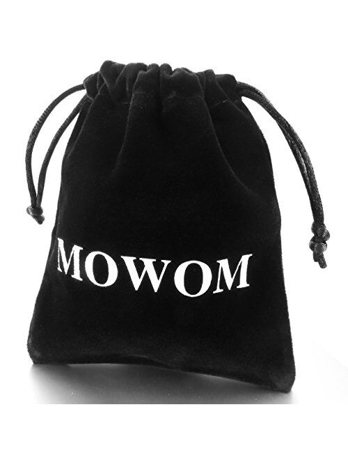 MOWOM Layered Bracelets for Women Men Genuine Leather Bracelet Rope Bangle Cuff Crystal Gemstone Bohemian Style & Beads Braided 3/5 Wraps Adjustable Handmade Jewelry Gift