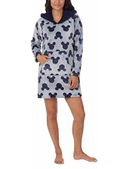 Womens Mickey Mouse Fleece Lounge Hoodie