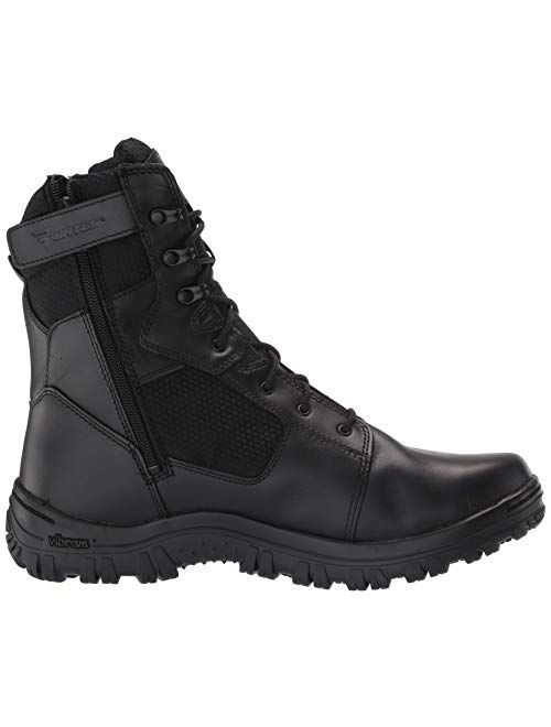 Bates Men's 8" Maneuver Waterproof Side Zip Fire and Safety Boot
