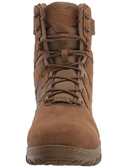 Bates Men's 8" Maneuver Drygaurd+ Composite Toe Side Zip Military and Tactical Boot