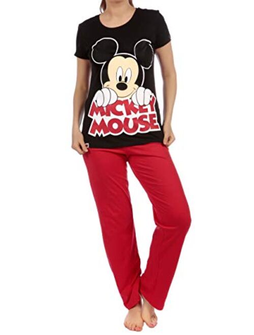 Disney Womens Pajamas Mickey Mouse
