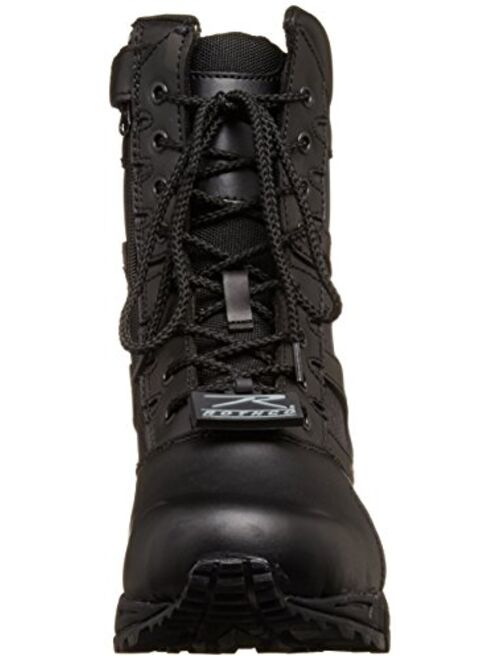 Rothco 8'' Forced Entry Black Side Zip Boot