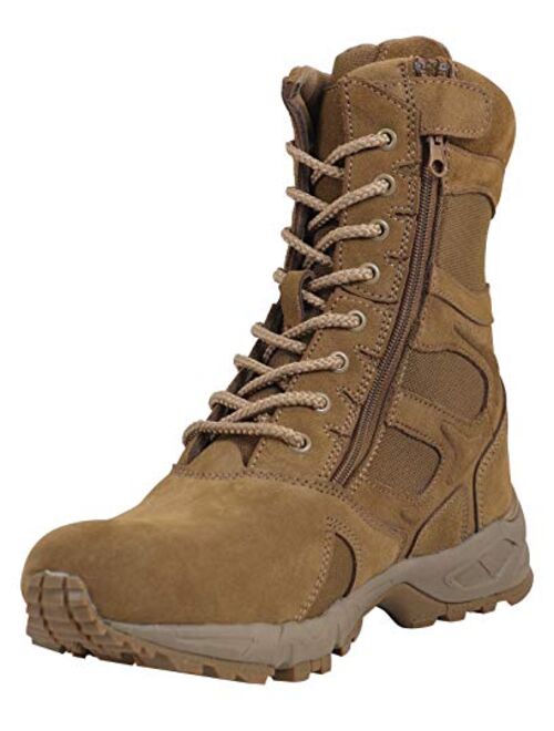 Rothco Forced Entry 8" Deployment Boots with Side Zipper