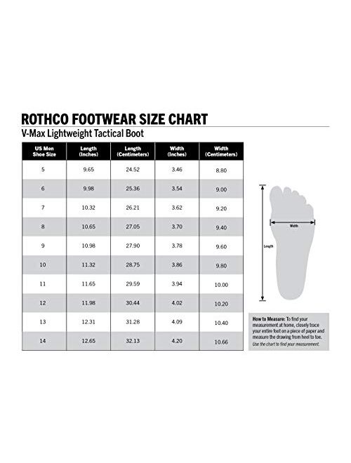 Rothco 6" V-Max Lightweight Tactical Boot