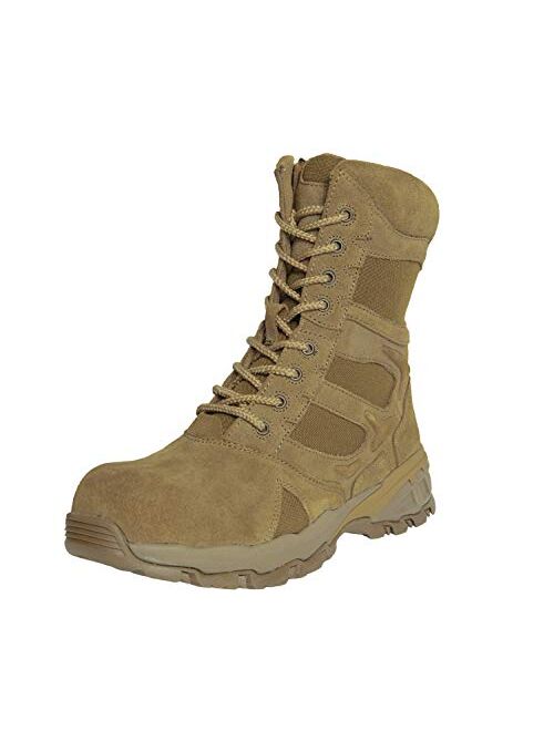 Rothco 8" Forced Entry Composite Toe AR 670-1 Coyote Brown Tactical Boot