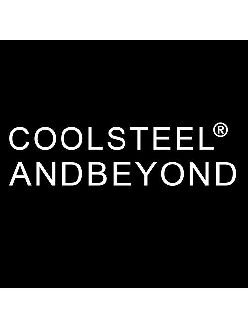 COOLSTEELANDBEYOND Masculine Style Stainless Steel Braid Link Bracelet for Men Silver Color Polished