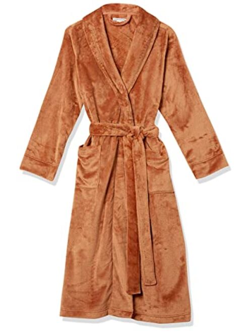 Amazon Essentials Women's Plus Size Full Length Plush Robe