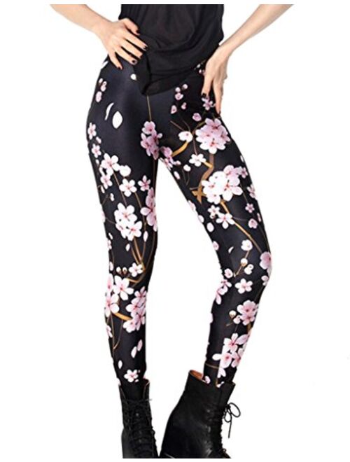 Lelinta Women's Leggings Skinny Yoga Pants Runing Jogger Active Tight Soft Capri