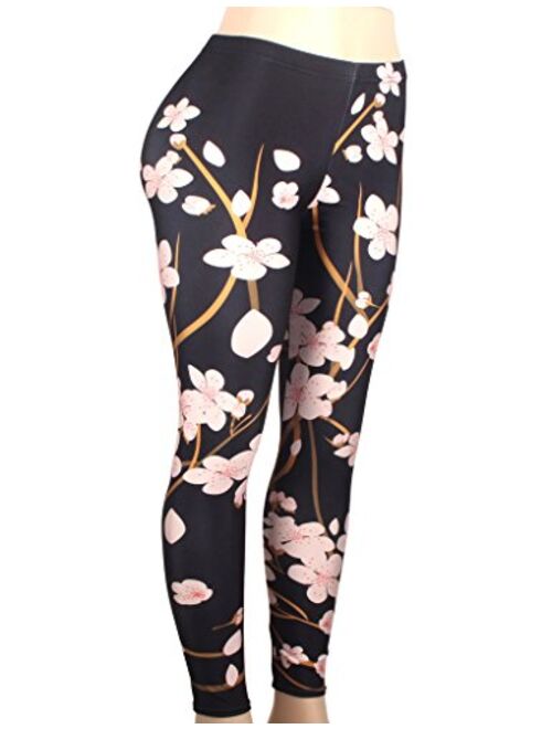 Lelinta Women's Leggings Skinny Yoga Pants Runing Jogger Active Tight Soft Capri