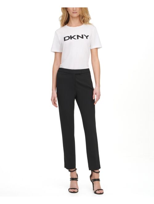 DKNY Foundation Slim Ankle Pants