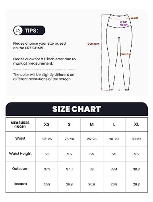 QUEENIEKE High Waisted Yoga Pants Leggings with 2 Pockets for Women Girls, Tummy Control Butt Lift Non See Through Sportswear