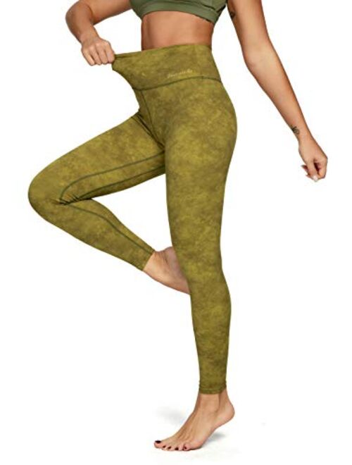 QUEENIEKE Women Yoga Leggings High Waisted Buttery-Soft 7/8 Length Pants 90826