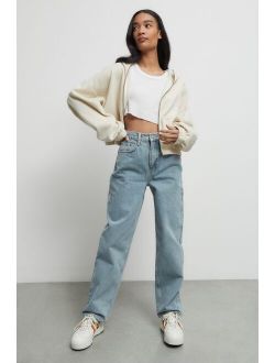Recycled High-Waisted Baggy Jean