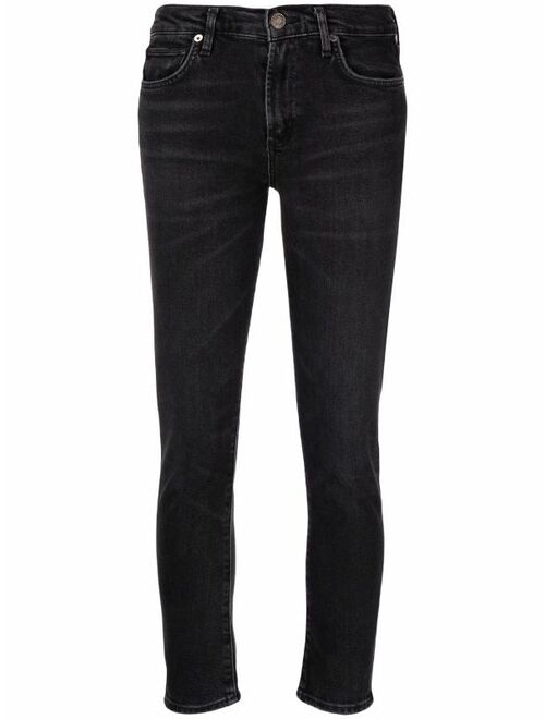 AGOLDE Tpni mid-rise skinny jeans