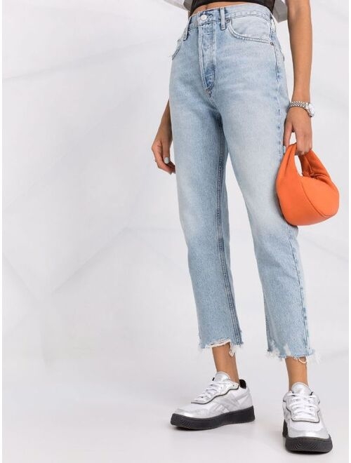 AGOLDE Riley cropped jeans