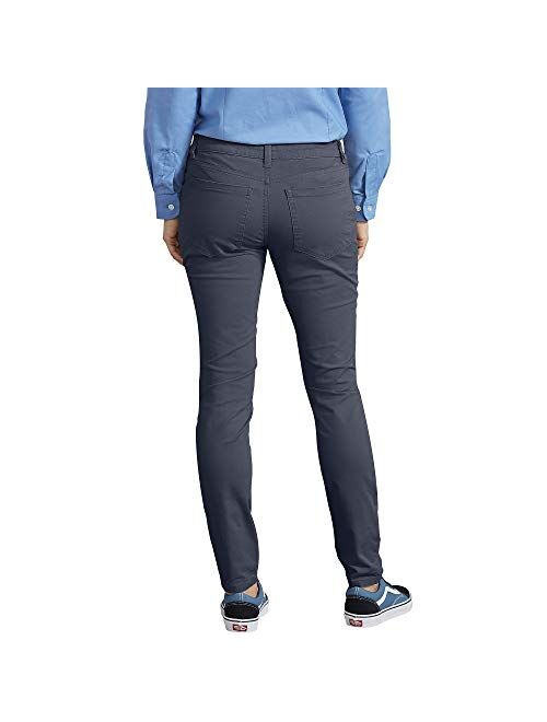 Dickies Women's Perfect Shape Twill Skinny 4 Pocket Pant