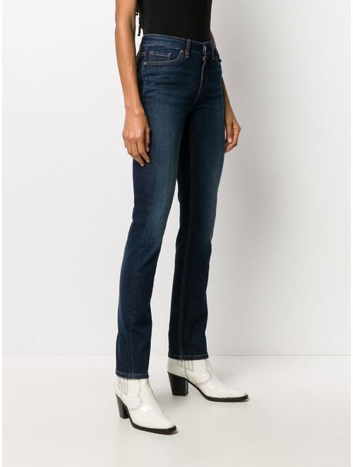 Tommy Hilfiger high-rise slim-fit jeans