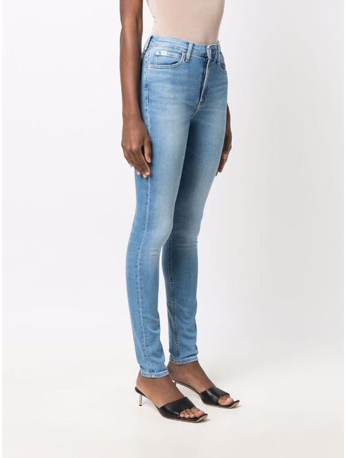 Calvin Klein Jeans washed skinny-fit jeans