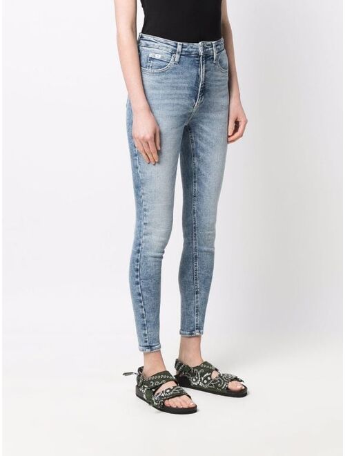 Calvin Klein Jeans high-rise skinny jeans