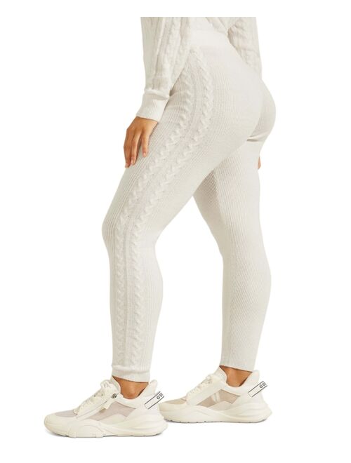 GUESS Serena Cable-Knit Sweater Leggings