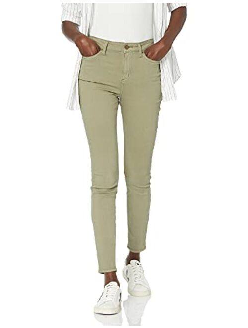 Amazon Brand - Daily Ritual Women's High-Rise Skinny Jean - Colored Denim