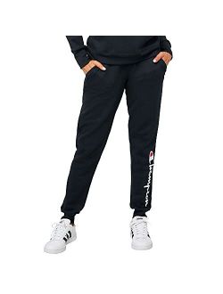 Women's Plus Powerblend Jogger, Script Logo