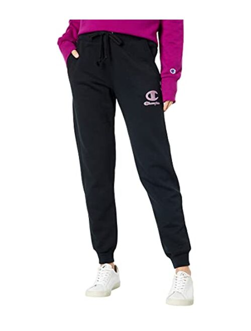 Champion Women's Powerblend Joggers, Graphic