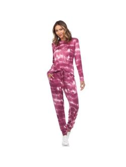 2 Piece Long Sleeve Soft to Touch Lounge Set