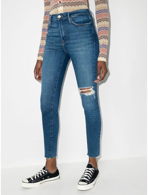 FRAME Le High skinny jeans