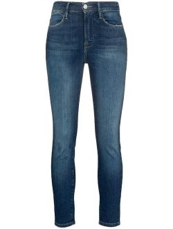 Le High skinny cropped jeans
