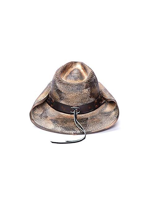 Stampede Hats Stampede ONE Size FITS Most Hat -Men's Glory Rider Rolled Up Western Hat with Longhorn
