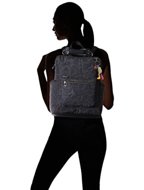 Sakroots Eco-Twill Loyola Convertible Backpack Rainbow Wanderlust One Size
