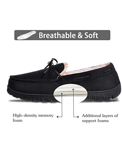 Amazon Essentials Men's Warm Comfortable Slippers