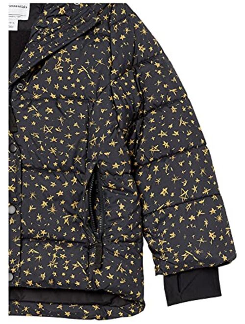 Amazon Essentials Girls and Toddlers' Heavy-Weight Hooded Puffer Jackets