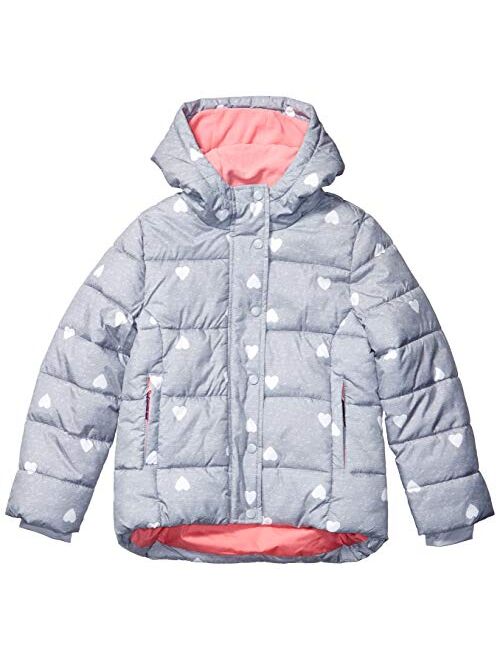 Amazon Essentials Girls and Toddlers' Heavy-Weight Hooded Puffer Jackets