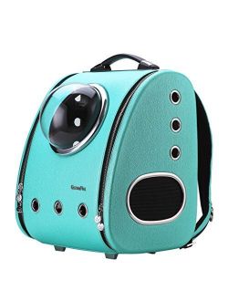 CloverPet Luxury Bubble Sporty Pet Carrier Travel Backpack for Cats Dogs Puppy