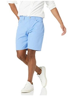 Men's Straight-fit 9" Inseam Stretch 5-Pocket Short