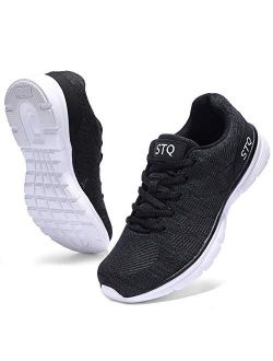 Breathable Walking Tennis Shoes for Women Road Running Shoes Comfortable Mesh Fashion Sneakers