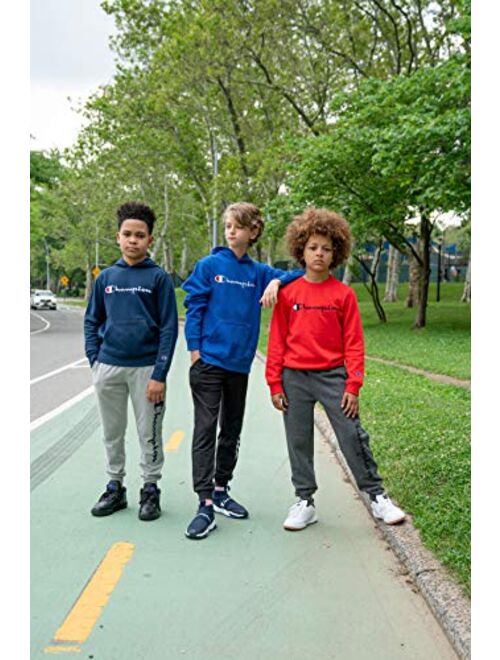 Champion Kids Long Sleeve Hooded Shirt | Lightweight | Boys Clothes | Activewear