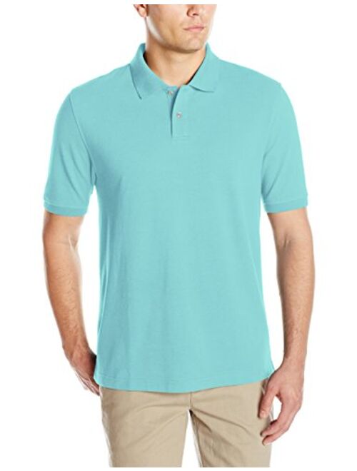 Amazon Essentials Men's Regular-fit Cotton Pique Polo Shirt (Limited Edition Colors)