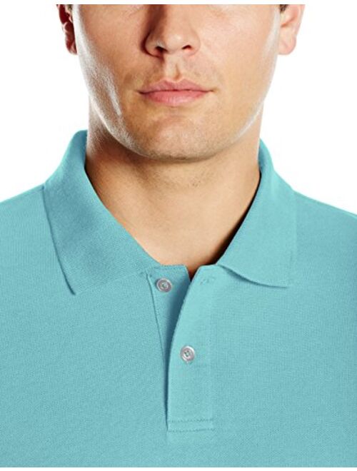 Amazon Essentials Men's Regular-fit Cotton Pique Polo Shirt (Limited Edition Colors)
