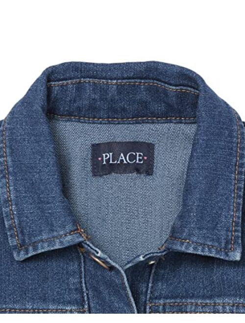 The Children's Place Girls' Basic Denim Jacket